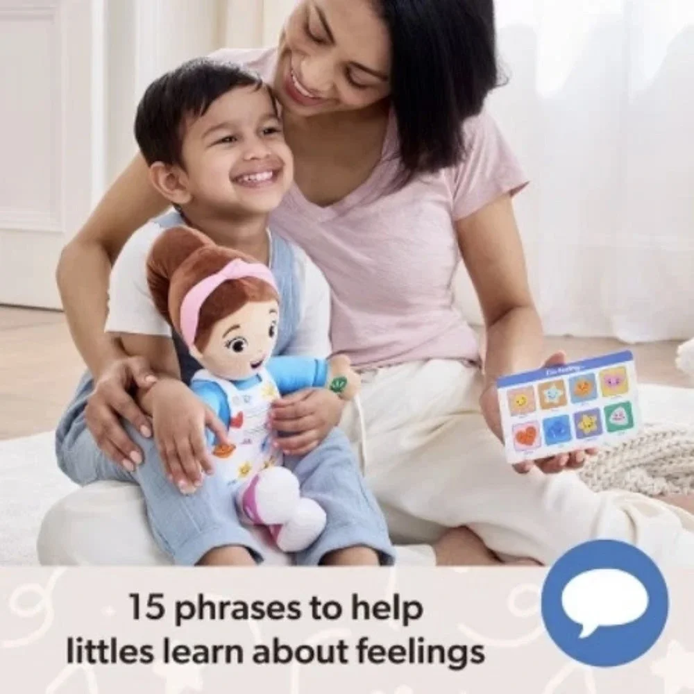 Ms. Rachel Big Feelings Speak and Sing Doll New without box Learning Soft Plush